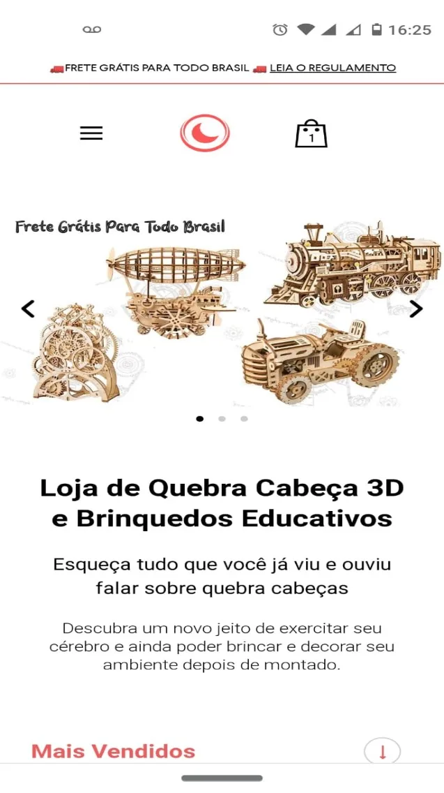 site responsivo lua feliz