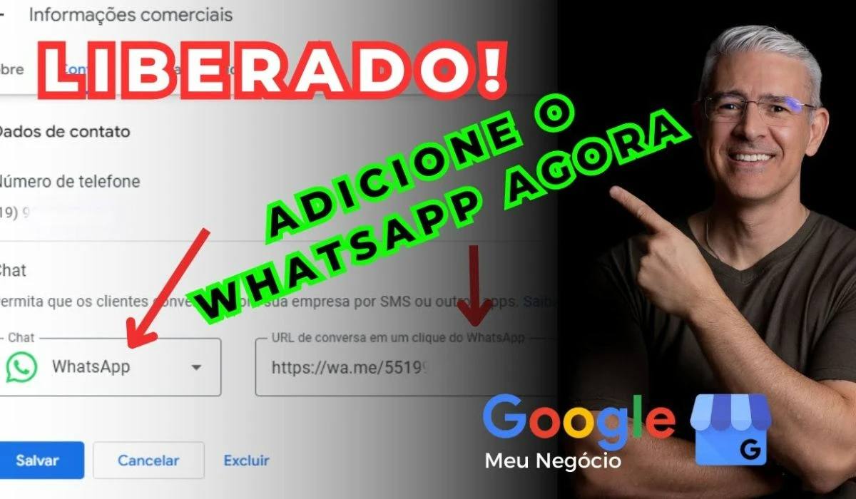 Com IA Google Adicionará Cardápios e Botão de WhatsApp