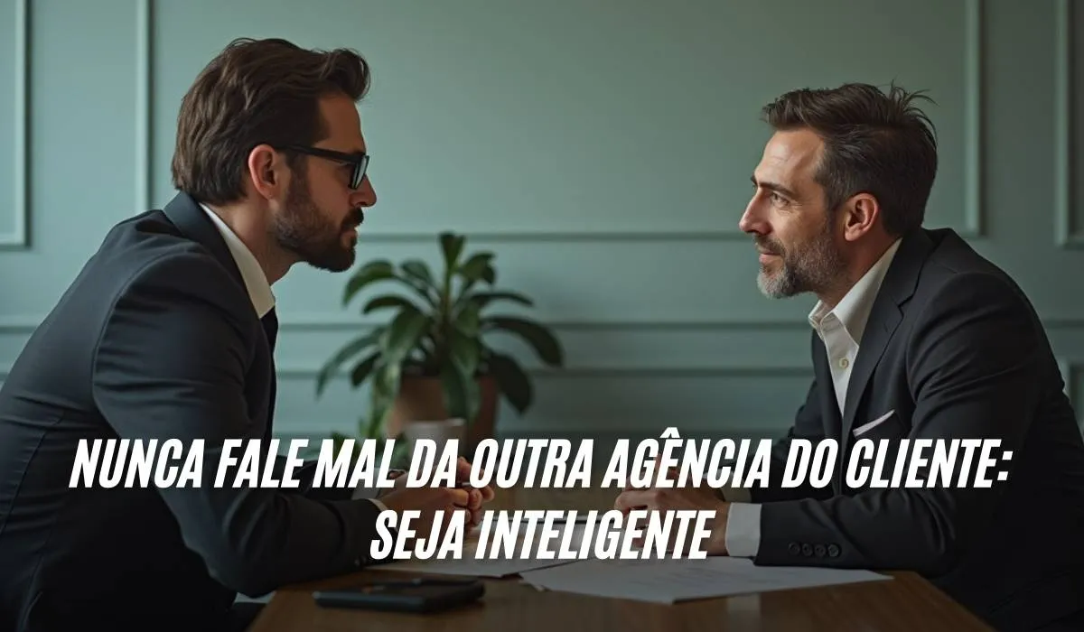 Nunca Fale Mal da Outra Agência do Cliente Seja Inteligente