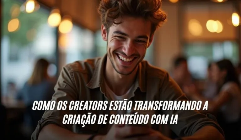 Como os creators estão transformando a criação de conteúdo com IA