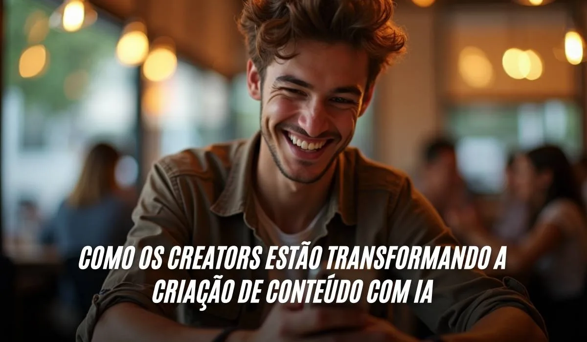 Como os creators estão transformando a criação de conteúdo com IA