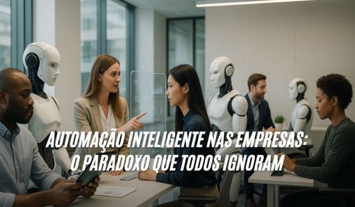 Automação Inteligente nas Empresas O Paradoxo Que Todos Ignoram