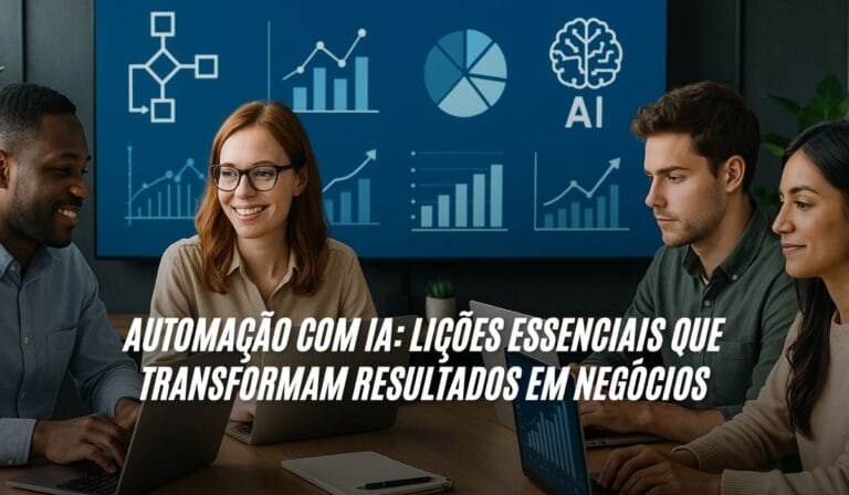 Automação com IA Lições Essenciais que Transformam Resultados em Negócios