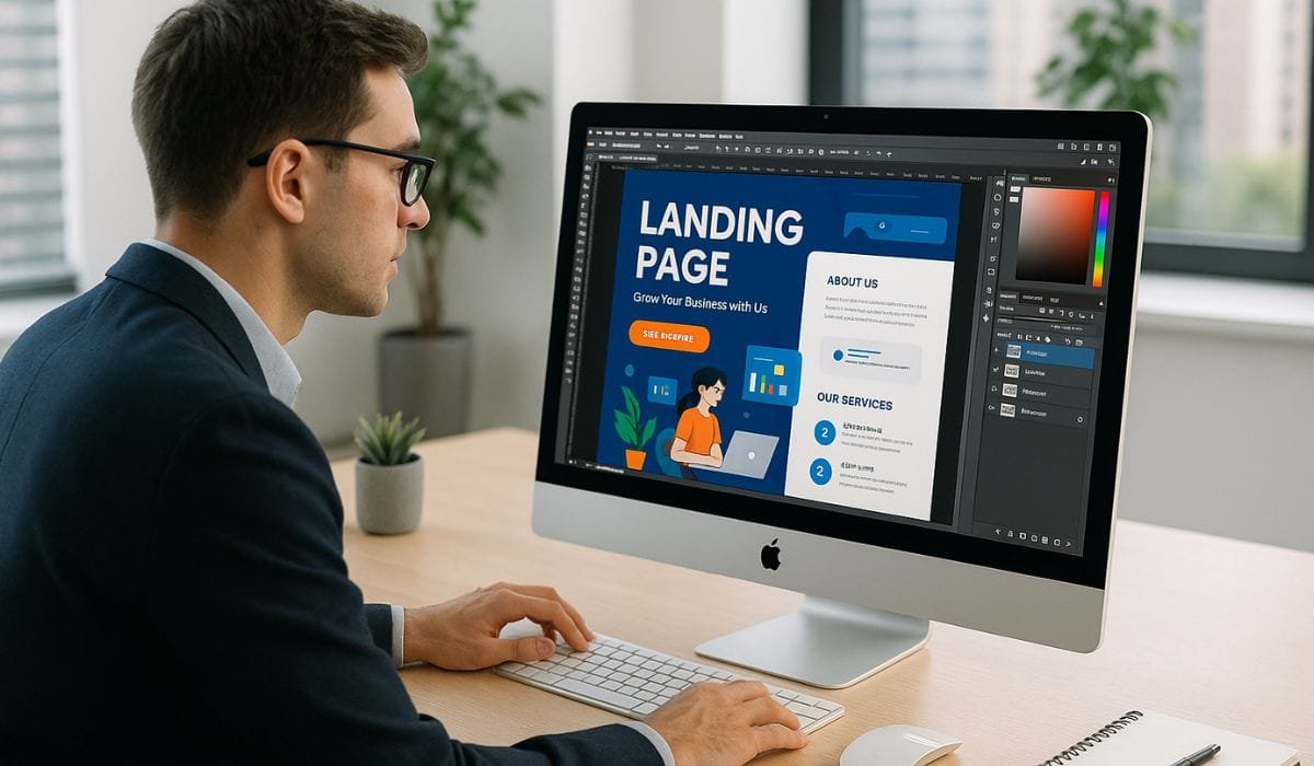 Como Criar Landing Pages Eficazes Organizando Informações para Conversões Altas