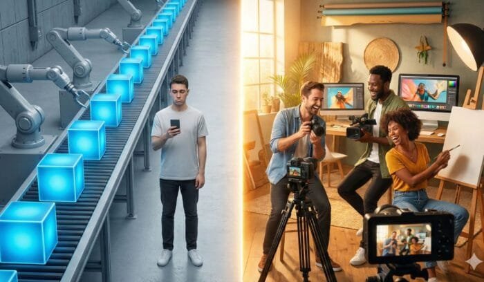 A Mesmice do Conteúdo de IA e a Vantagem de Ser Humano na Internet