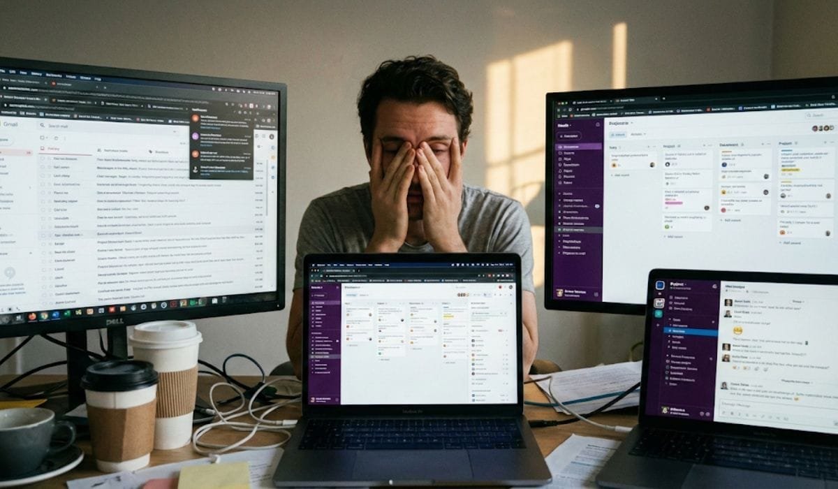 Como o excesso de ferramentas e o workslop matam sua rotina