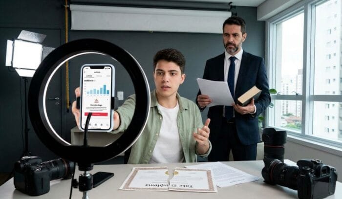 Lei quer limitar atuação de influenciadores sem diploma