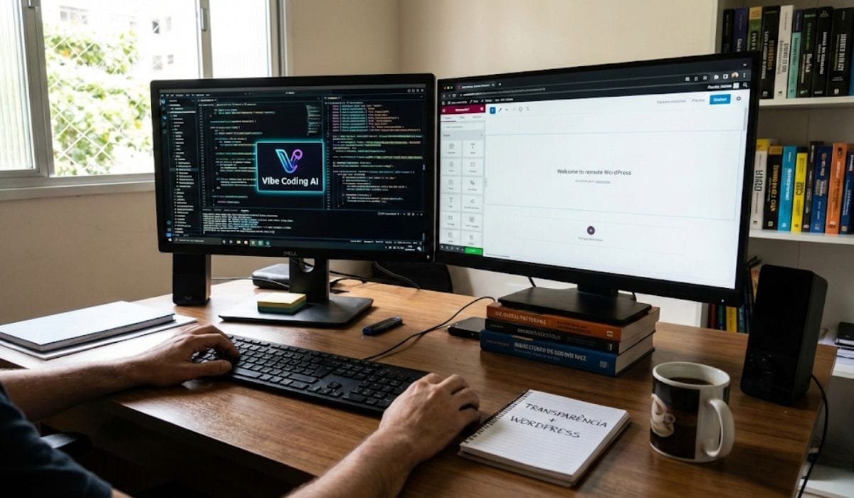 O impacto do Vibe Coding na criação de sites profissionais
