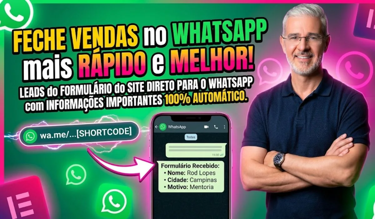 Como Receber Informações Importantes do Formulário do Site Direto no Seu WhatsApp (Passo a Passo)
