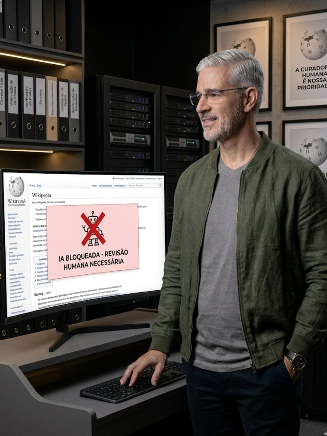 Wikipedia bane IA Entenda o impacto dessa decisão nos textos