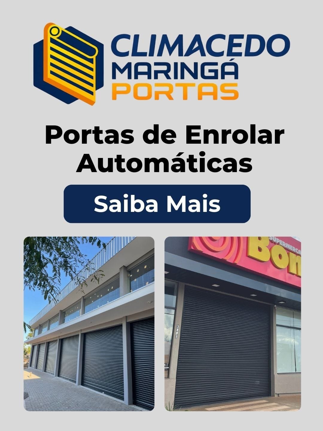 maringá portas de enrolar automáticas climacedo soluções