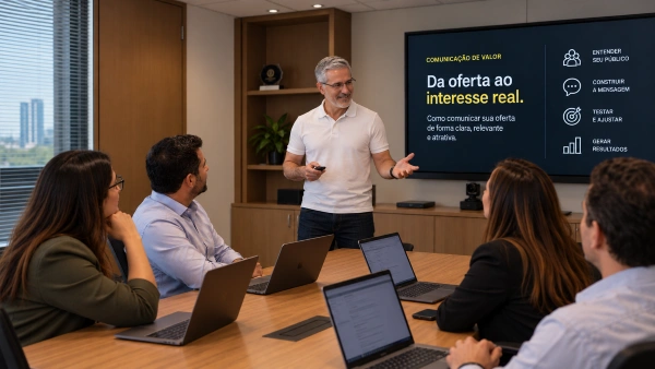Workshop o que fazer para comunicar uma oferta atraente para seu público